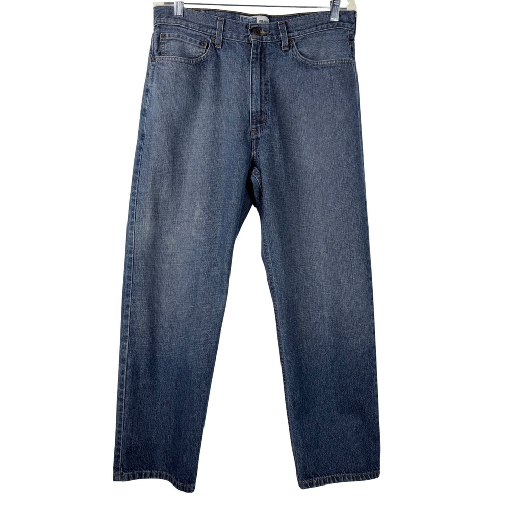 Signature by Levi Strauss Mens Relaxed Fit Jeans Medium Wash Blue 34w Cotton